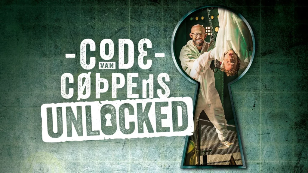 Logo code van coppens: unlocked